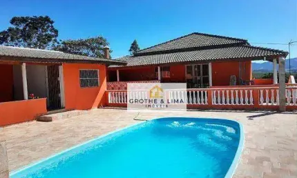 Chácara com 3 dormitórios à venda, 2475 m² por R$ 625.000,00 - Recanto do Sol - Caçapava/SP