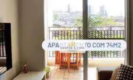 Apartamento com 2 dormitórios, 1 suíte à venda, 73 m² - Jardim Coleginho - Jacareí/SP