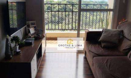 Imperdível! Apartamento com 3 dormitórios com Vista para Serra da Mantiqueira, à venda, 72 m² por R$ 450.000 - Condomínio Independência - Taubaté/SP
