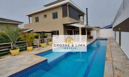 Casa com 3 dormitórios à venda, 459 m² por R$ 1.484.000 - Piracangaguá (Chácara Flórida) - Taubaté/SP