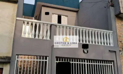 Sobrado com 2 dormitórios à venda, 80 m² por R$ 254.400,00 - Parque Santo Antônio - Jacareí/SP