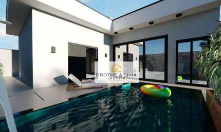 Casa com 3 dormitórios à venda, 185 m² por R$ 1.437.000,00 - Residencial Ouro Ville - Taubaté/SP