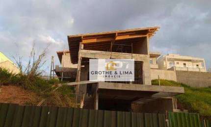 Sobrado á venda 3 dormitórios, suíte, 4 vg garagem,AC: 230 m² AT:378m² excelente local, fácil acesso Dutra- Condomínio Verana - São José dos Campos/SP