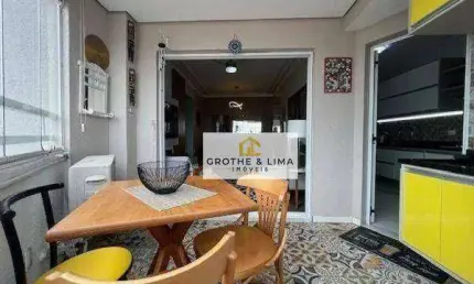 Apartamento com 2 dormitórios à venda, 76 m² por r$ 500.000,00 - vila jaboticabeiras - taubaté/sp