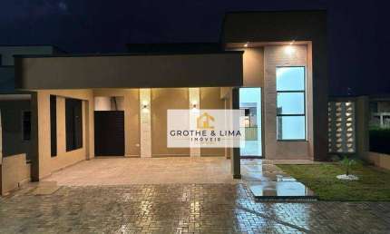 Excelente Casa com piscina em condomínio fechado! com 3 dormitórios à venda, 165 m² por R$ 800.000 - Guedes - Tremembé/SP