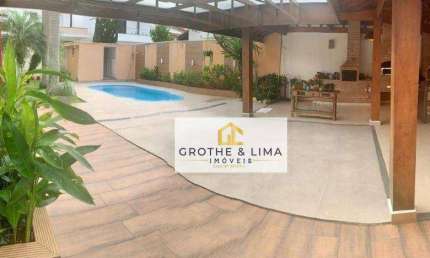 Sobrado com 4 dormitórios à venda, 380 m² por R$ 1.870.000,00 - Campos do Conde 1 - Tremembé/SP