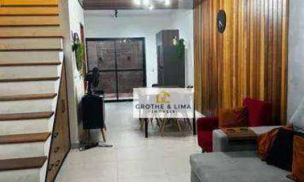 Sobrado com 2 dormitórios à venda, 90 m² por R$ 510.000 - Pontal de Santa Marina - Caraguatatuba/SP