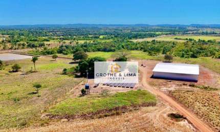 Fazenda à venda com 340 alqueires com 600 hectares em lavoura, 100% documentada a 58 km de Araguaína Tocantins