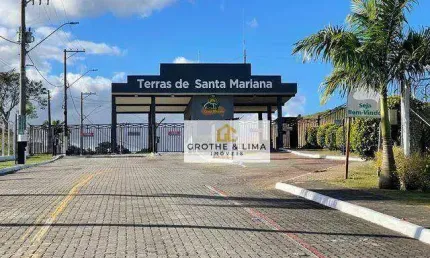 Terreno à venda, 1850 m² por r$ 275.000 - condomínio terras de santa mariana - caçapava/sp