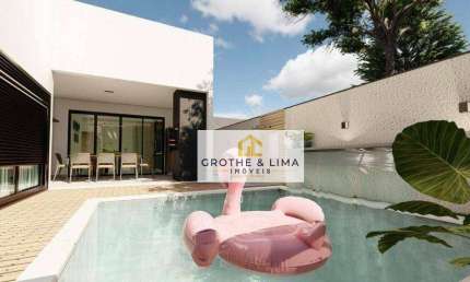 Casa térrea e cosntrução com 3 dormitórios, 1 suíteà venda, 135 m²- Condomínio Terras do Vale - Caçapava/SP