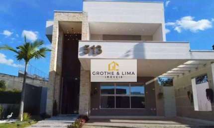 Sobrado TOP Espetacular á venda - 4 suítes, AC: 368m² - AT: 355m² local excelente, fácil acesso a Taubaté e Tremembé - Bairro dos Guedes - Tremembé/SP