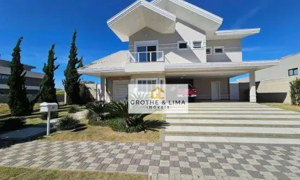 Casa - Condomínio - Em Construção - Condomínio Reserva do Paratehy - 4 Suítes - 366m².