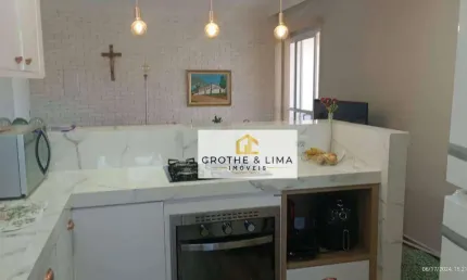 Apartamento com 2 dormitórios à venda, 65 m² por R$ 286.200,00 - Vila Nossa Senhora das Graças - Taubaté/SP