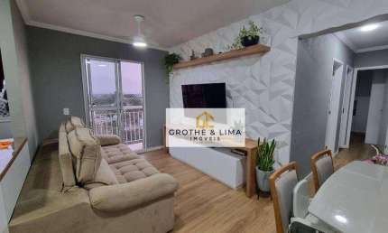 Apartamento com 2 dormitórios à venda, 50 m² por R$ 370.000 - Parque Residencial Flamboyant - São José dos Campos/SP