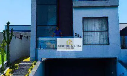 Oportunidade única sobrado com 3 dormitórios à venda por r$ 1.350.000 - condomínio residencial malibu - caçapava/sp r$1.430.000,00