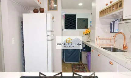 Apartamento com 2 dormitórios à venda, 58 m² por R$ 300.000 - Vila Nossa Senhora das Graças - Taubaté/SP