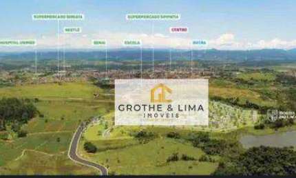 Terreno à venda, 320 m² por R$ 238.000,00 - Borda da Mata - Caçapava/SP