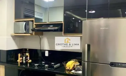 Apartamento com 2 dormitórios à venda, 47 m² por r$ 340.000 - jardim das bandeiras - taubaté/sp