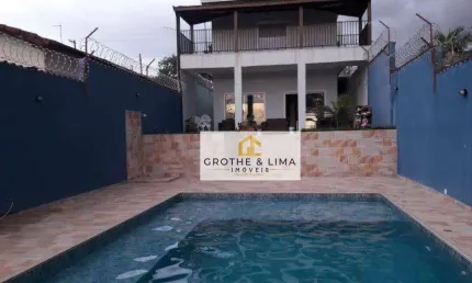 Chácara TOP  venda AT: 500m², AC: 340m, 3 dorm, suíte, 4 vg carro, excelente local, fácil acesso ao centro- Chacaras Recreio Mantiqueira - Caçapava/SP