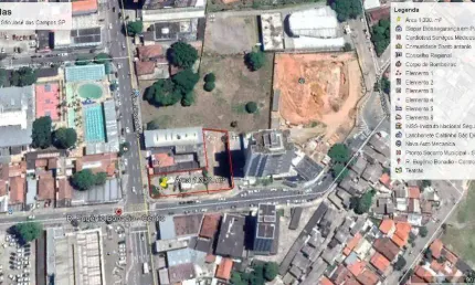 Terreno comercial - Centro - São José dos Campos - 1330m²