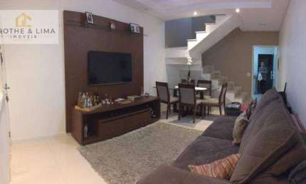 Sobrado com 2 dormitórios à venda, 80 m² por R$ 530.000,00 - Residencial de Ville - São José dos Campos/SP