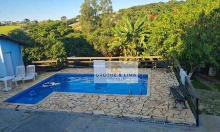 Chácara com 2 dormitórios à venda, 1624 m² por R$ 636.000,00 - Barreiro - Taubaté/SP