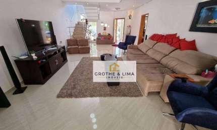 Sobrado com 4 dormitórios à venda, 270 m² por R$ 1.378.000,00 - Caminho Novo - Tremembé/SP