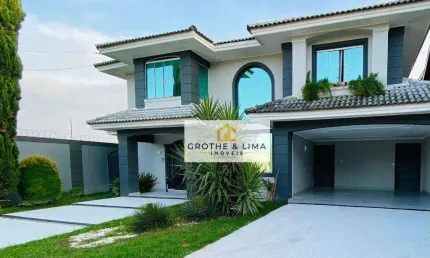 Sobrado no Condomínio Sunset Park - Jardim Aquarius - 6 Dormitórios - 350m²