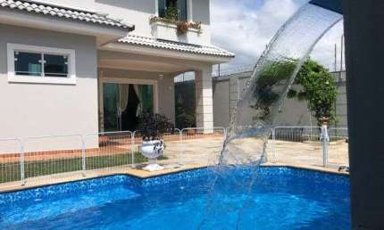 Sobrado com 5 dormitórios à venda, 480 m² por R$ 3.600.000,00 - Condomínio Sunset Park - São José dos Campos/SP