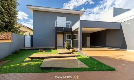 Condomínio Residencial Alto do Bonfim I - Sobrado à venda com 3 dormitórios, varanda gourmet e 4 vagas – Bonfim Paulista, Ribeirão Preto – SP