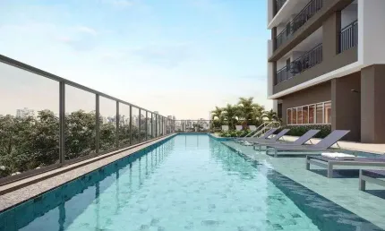 Apartamento no Tatuapé 80 M² 2 Suítes + Lavabo - Varanda c/ Churrasqueira - Vaga - Lazer Completo -