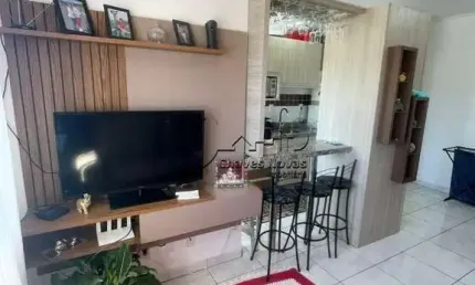 Apartamento com 2 quartos à venda no aririu, palhoça  por r$ 205.000