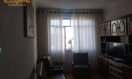 Apartamento com 2 dormitórios à venda por r$ 400.000,00 - campo grande - santos/sp