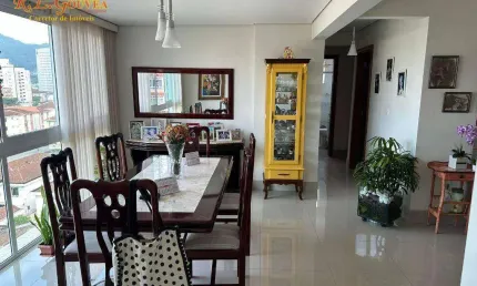 Apartamento com 3 dormitórios à venda por R$ 780.000,00 - Marapé - Santos/SP