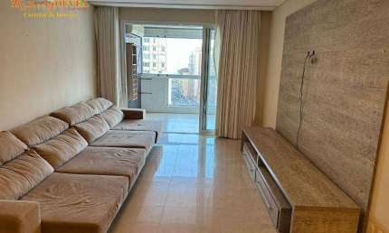 Apartamento com 3 dormitórios para alugar por R$ 10.000,02/mês - Pompéia - Santos/SP