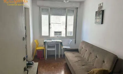Apartamento com 1 dormitório à venda por R$ 234.000,00 - Itararé - São Vicente/SP