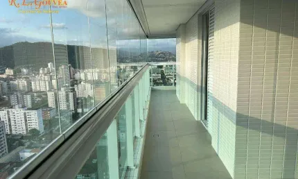 Apartamento com 2 dormitórios à venda, 107 m² por R$ 1.600.000,00 - Pompéia - Santos/SP