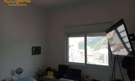 LIndo Apartamento com 1 dormitório, área de lazer completa!!!, à venda, 41 m² por R$ 594.000 - Campo Grande - Santos/SP