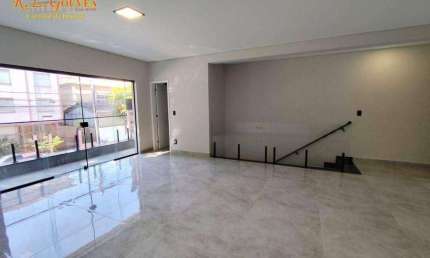 Lindo sobrado sobre-posta com 4 dormitórios, 4 Suítes, Piscina, Churrasqueira e espaço gourme venda, 330 m² por R$ 1.949.000 - Boqueirão - Santos/SP