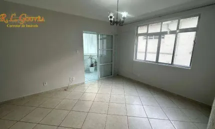 Excelente Apartamento com 2 dormitórios à venda, 107 m² por R$ 470.000 - Pompéia - Santos/SP