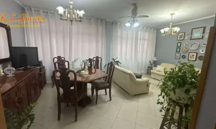 Apartamento com 3 dormitórios, 107 m² - venda por R$ 1.050.000,00 ou aluguel por R$ 7.302,34/mês - José Menino - Santos/SP
