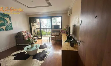 Apartamento com 3 dormitórios à venda, 135 m² por r$ 1.100.000,00 - pompéia - santos/sp