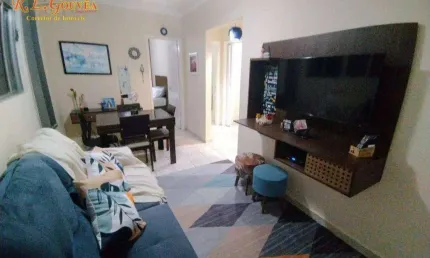 Apartamento com 2 dormitórios à venda, 69 m² por R$ 350.000,00 - Marapé - Santos/SP