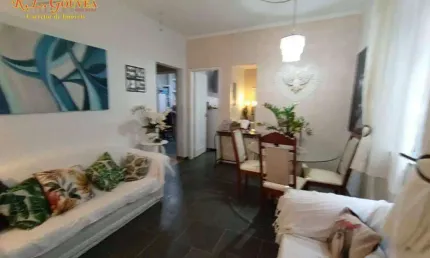 Apartamento com 2 dormitórios à venda, 78 m² por R$ 370.000,00 - Aparecida - Santos/SP