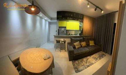 Apartamento com 2 dormitórios à venda, 65 m² por R$ 830.000 - Pompéia - Santos/SP
