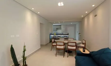 Apartamento com 3 dormitórios à venda, 120 m² por R$ 735.000,00 - Gonzaga - Santos/SP