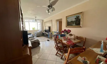 Apartamento com 1 dormitório à venda, 65 m² por r$ 450.000 - pompéia - santos/sp
