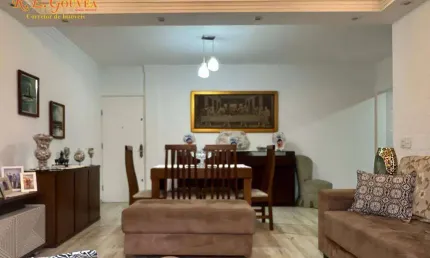 Apartamento com 1 dormitório para alugar, 65 m² por R$ 3.000,02/mês - Pompéia - Santos/SP