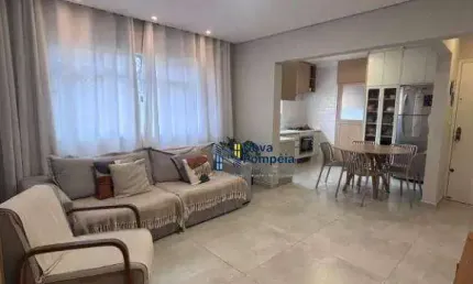 Apartamento com 2 dormitórios à venda, 85 m² por R$ 795.000,00 - Pompéia - Santos/SP