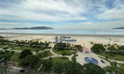 Apartamento com 2 dormitórios à venda, 133 m² por R$ 1.050.000 - Pompéia - Santos/SP